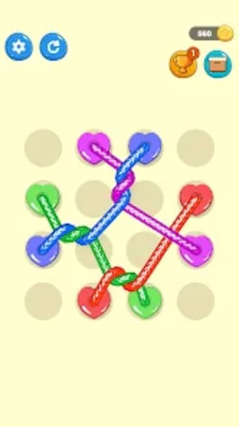 Tangled Line 3D: Knot Twisted