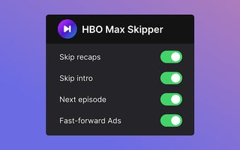 HBOmax Skipper: skip ads, intros & recaps