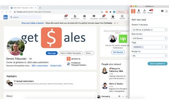 GetSales.io - Collect Leads & Export to CRM