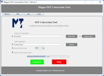 Magus OST to PST Converter