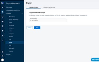 Comm100 Signal Connect Test