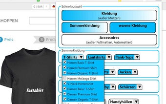 Shirtbooster für Shirtee