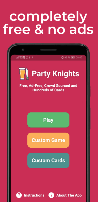 Party Knights - Drinking game