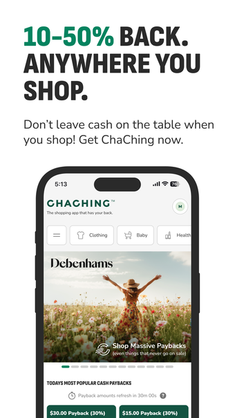 ChaChing: Shopping