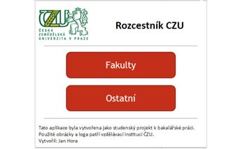 Rozcestnik CZU