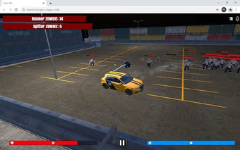 Drift Cars Zombie Smasher Game