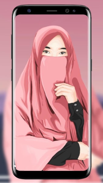 Hijab Wallpapers Muslimah cartoon