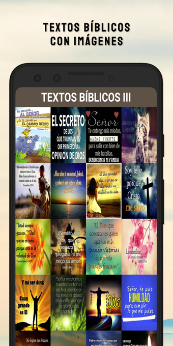 Textos bíblicos con imágenes