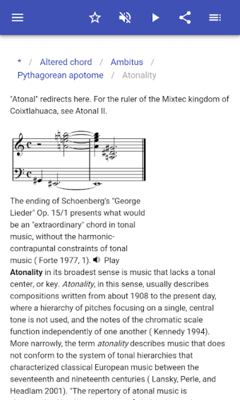 Theory of music