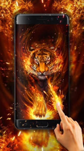Truculent Tiger Live Wallpaper