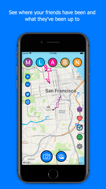 DayToday: Your Friend Map
