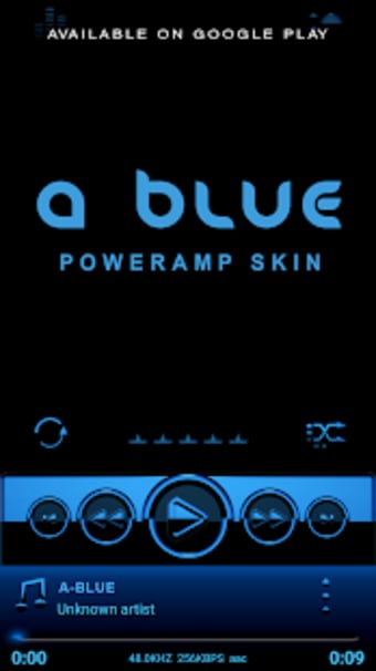 A-BLUE Next Launcher 3D Theme