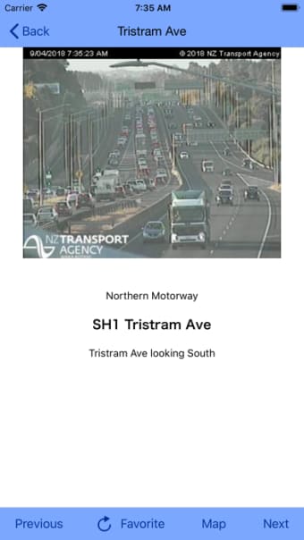Auckland Traffic Camera