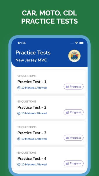 New Jersey NJ MVC Permit Test