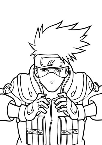 How to Draw Anime Kakashi