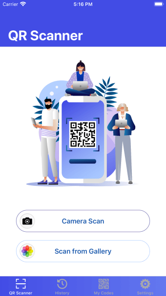 QR Code  Barcode Reader by DH