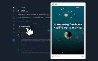 StoryChief - Twitter Thread Designer