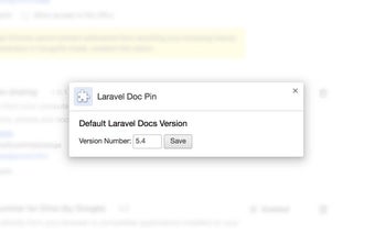 Laravel Doc Pin