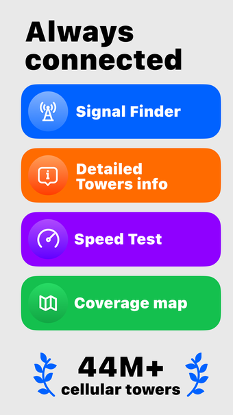 Signal Finder - Cell Tower Map