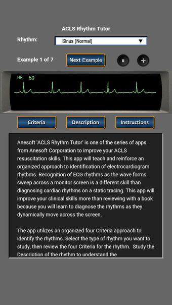 ACLS Rhythm Tutor