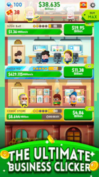 Cash Inc. Money Clicker Game  Business Adventure