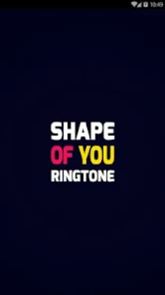 shape of you ringtone