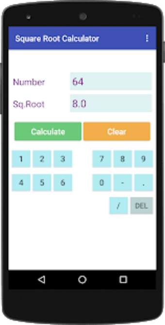Math Square Root Calculator