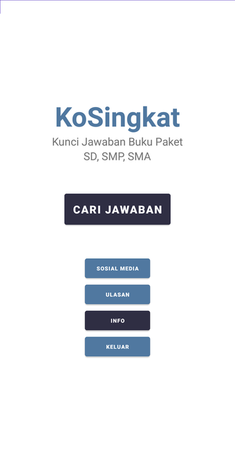 KoSingkat : Kunci Jawaban SMP