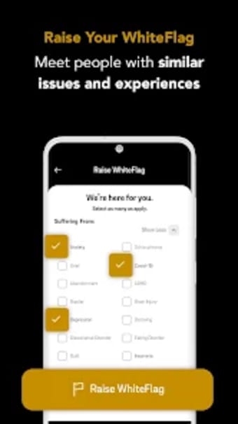 WhiteFlag Mental Health App