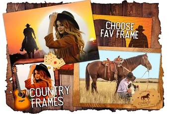 Country Western Photo Frames