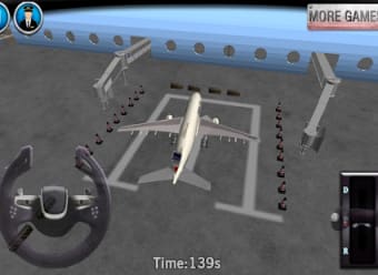 Airplane parking - 3D airport