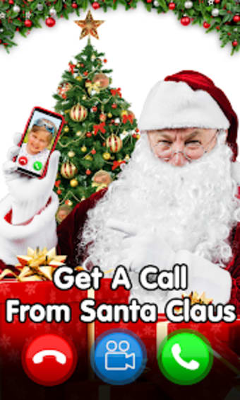 Video call from Santa Claus an