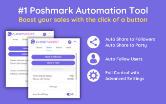 Poshmark Automation Tool | Closet Assist