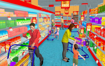 Supermarket  Grocery  Shopping Mall  Family  Game