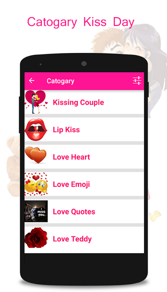 Kiss Me Love Stickers & emoji