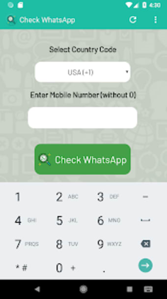 Check Number WA for WhatsApp