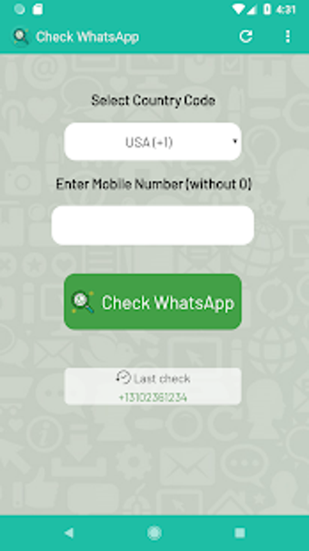 Check Number WA for WhatsApp