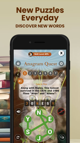 Anagram Quest: Trivia Puzzles