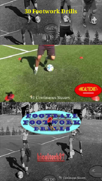 Football Footwork Drills