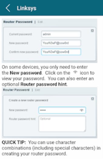 How to change router password