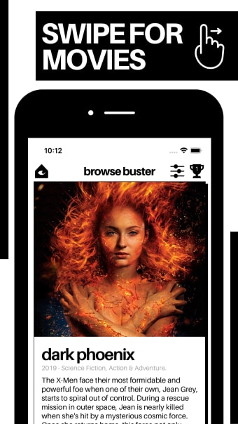 Browse Buster: discover movies