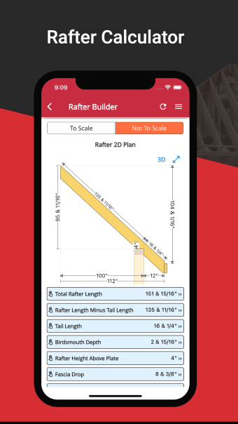 RedX Roof - Rafter Calculator