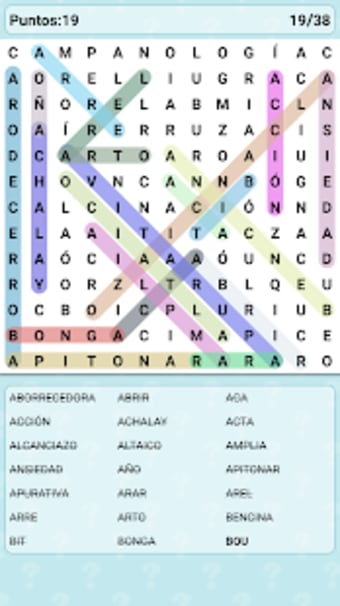Word Search Games in Spanish