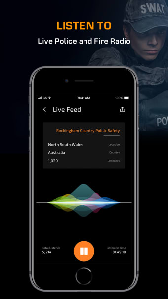 Police Scanner App live radio
