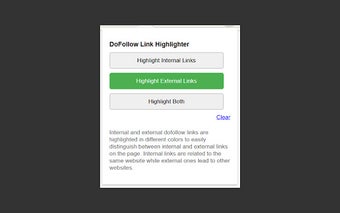 DoFollow Link Highlighter