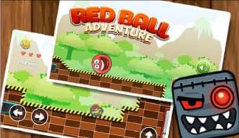 Bounce Ball Adventure - Red Hero Jungle