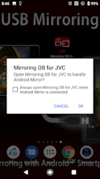 Mirroring OB for JVC