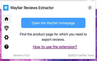 Wayfair Reviews Extractor