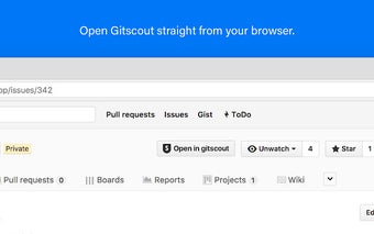 Gitscout Chrome Extension