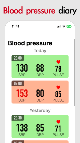 KeepBPblood pressure app